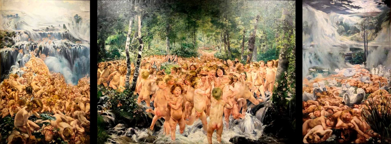 Il ghiaccio - Musees Royaux des Beaux, Arts de Belgique, Brussels